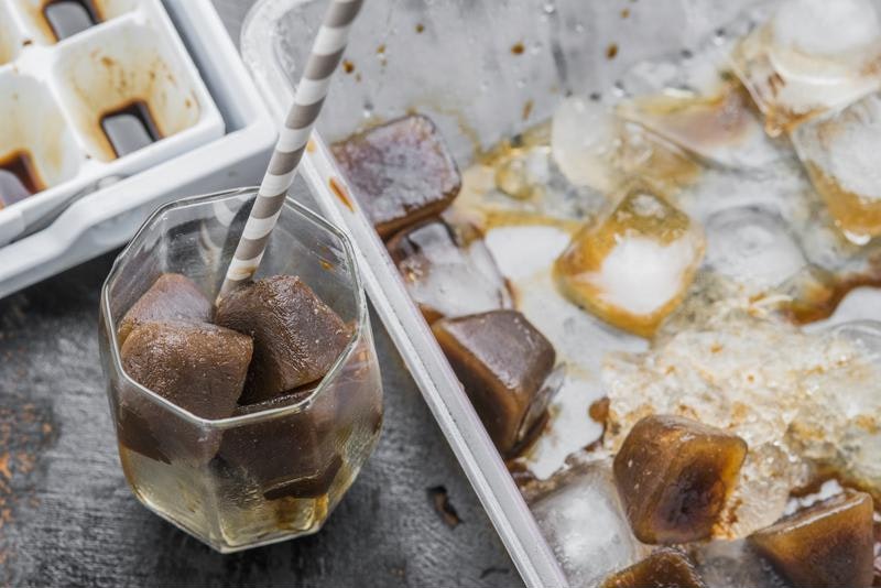 Easy Coffee Ice Cubes